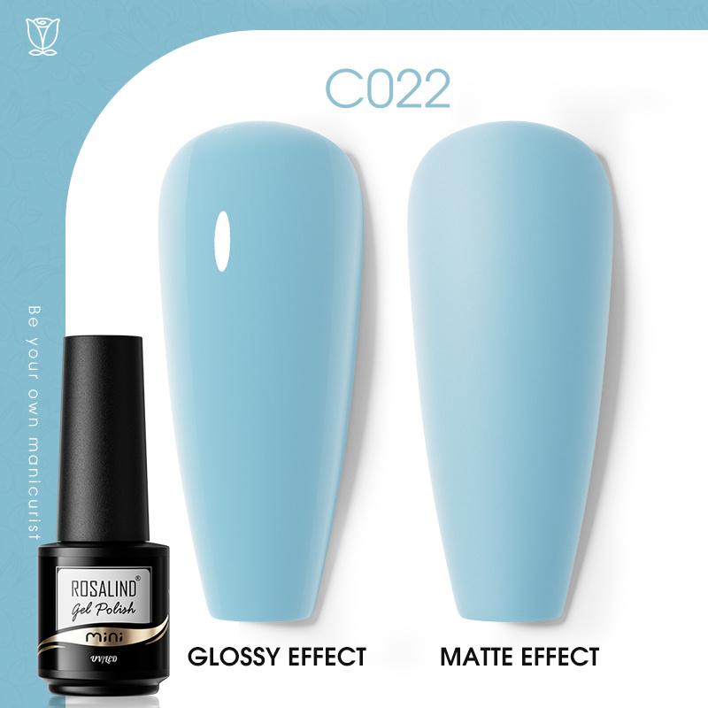 ROSALIND Gel Nail Polish Soak Off UV LED Nails Art Design Varnish Semi Permanent Gels Lacquer DIY Manicure