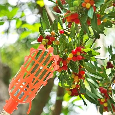 Farm Garden Picking Devicegarden Tools Deep Basket Fruit Picker Head Convenient Fruit Catcher Apple Peach Picking