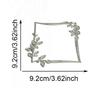 Metal Die Cuts Embossing Stencils Leaves Frame Cutting Dies Stencils for Scrapbooking Album Cards Photo Decorations