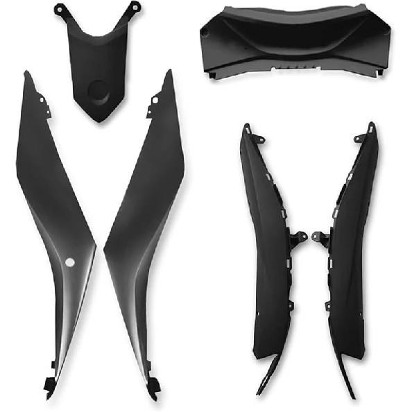 Fit For MT03 MT25 2013-2024 Rear Tail Side Body Panel Rear Tail Brake Light Cover Cowl Backseat Middle Shield Fairing(B-Matte Black)