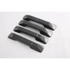 For Hyundai Santa Fe  2024 ABS Carbon Fiber Black Door Handle Cover Door Bowl Frame Trims Sticker Car Styling Accessories