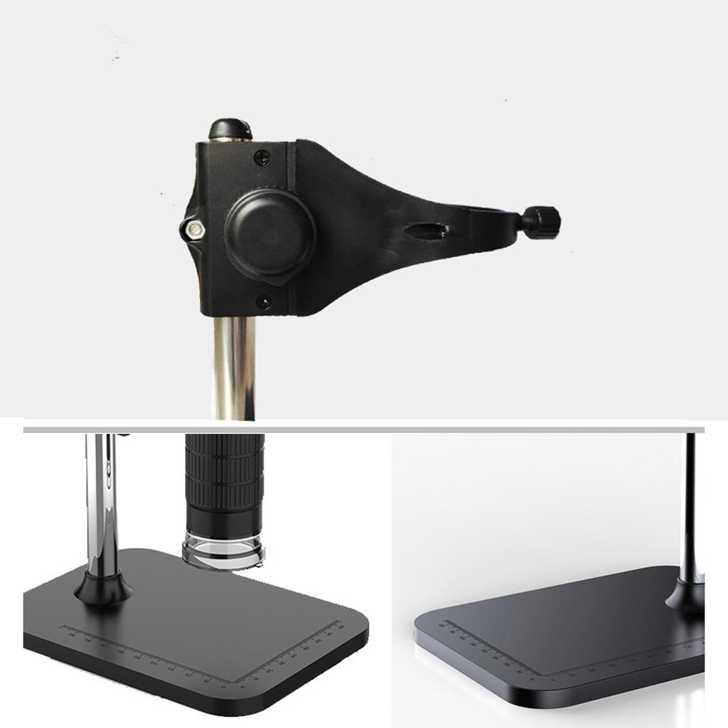 Adjustable Microscope Stand For Digital Microscopes Lightweight And Portable Easy Assembly For Precision Observation