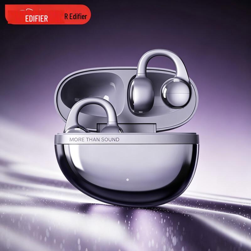 EDIFIER Auro Clip Open-Ear Bluetooth Earbuds