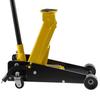 Low Profile Floor Jack, 3 Ton Capacity, Steel Racing Floor Jack with Single Piston Quick Lift Pump & Foot Pedal, Hydraulic Trolley Car Lift for