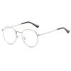 SHAUNA Classic Anti-Blue Light Glasses Frame Brand Designer Fashion Round Metal Optical Frames Computer Glasses