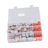 Press Type Wire Connectors Compact Splicing Terminal Assortment Kit Quick Connect Electrical