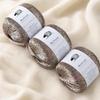 Knitting Yarn with Sequins Bright Crochet Thread Dense for Knitters