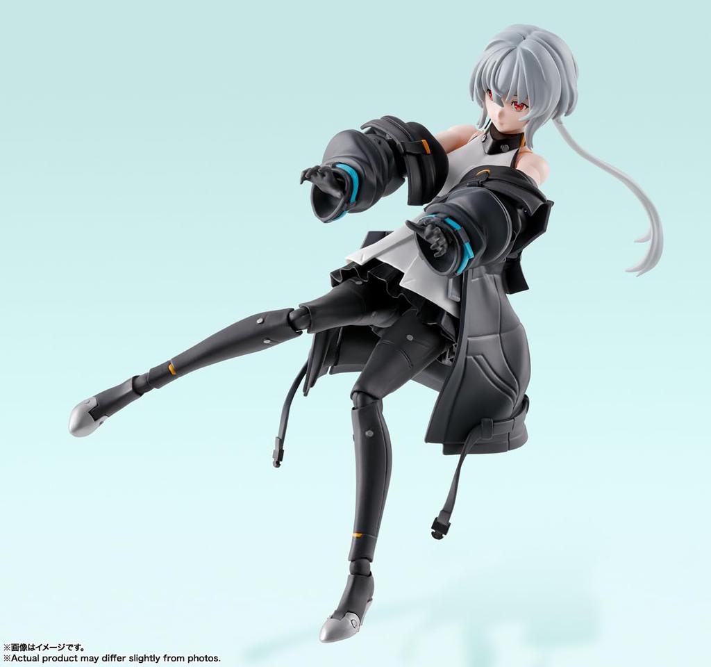 TAMASHII NATIONS SYNDUALITY Noir aproximativ 145mm PVC pictat figura mobilă SHFiguarts
