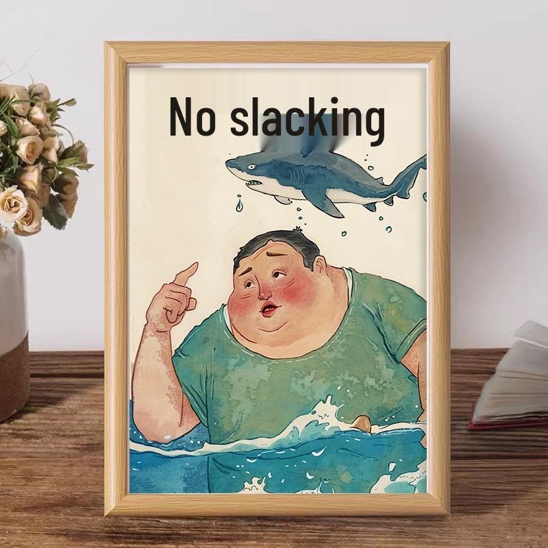 

Креативні та Веселі Прикраси: Надихаюча фоторамка для вітальні, офісу та студентського столу 6 inch real glass picture frame [12*17cm]