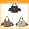 Vintage Canvas Shoulder Bag For Women With Zipper Pockets And Retro Style For Daily Use