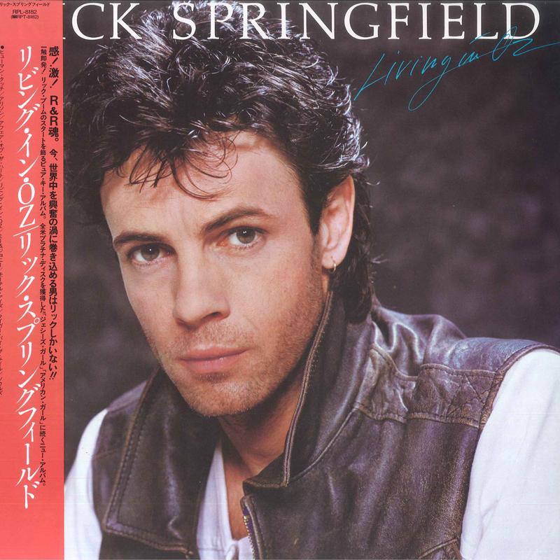 

LP Record RICK SPRINGFIELD - Living In Oz RPL8182 RCA 1983 Japan Rock Used