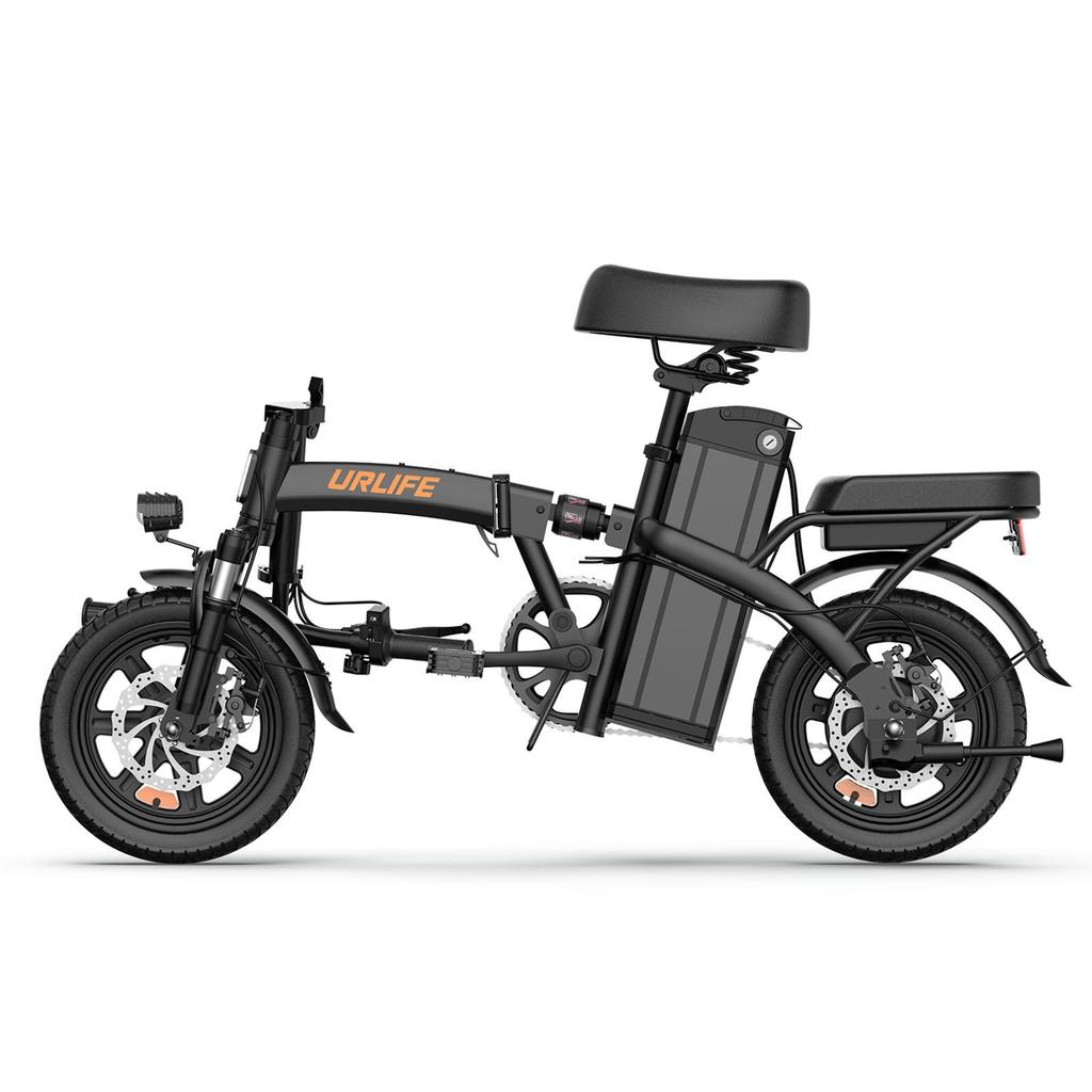 URLIFE F1L Elektryczny Rower Dla Dorosłych Silnik 250W Z Baterią 48V 7.5AH Opona 14" Miejski Rower Elektryczny Do Codziennych Dojazdów