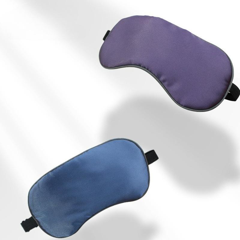 Simulated silk eye mask sleep eye patches double-sided silk shading ice compress sleep eye protection