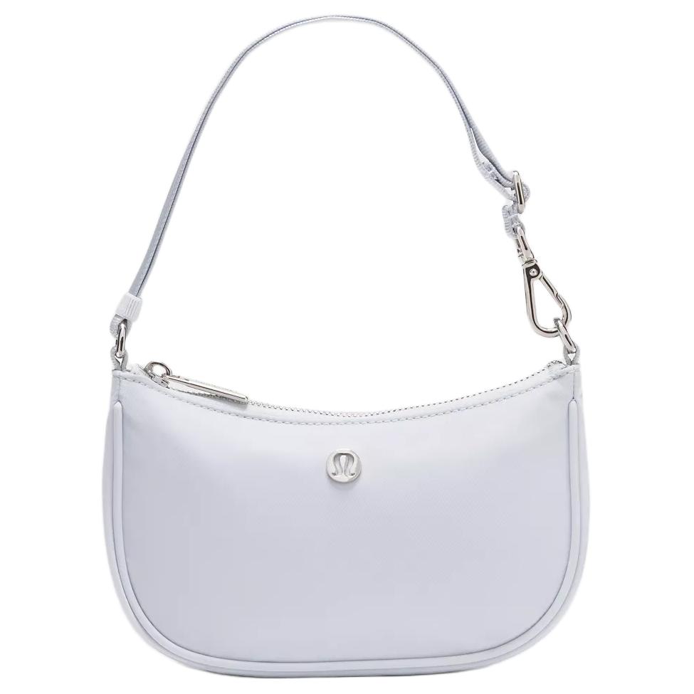 

Lululemon City Essentials 1L Brand Logo Design Adjustable Shoulder Strap Recycled Nylon Tote Shoulder Bag Mini Women bags Powder-Blue LW9FRIS-068839 Starch Blue