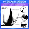 DIY Clusters False Eyelashes Clusters Extensions Individual Lashes Cluster Natural Segmented Eyelashes Bundles