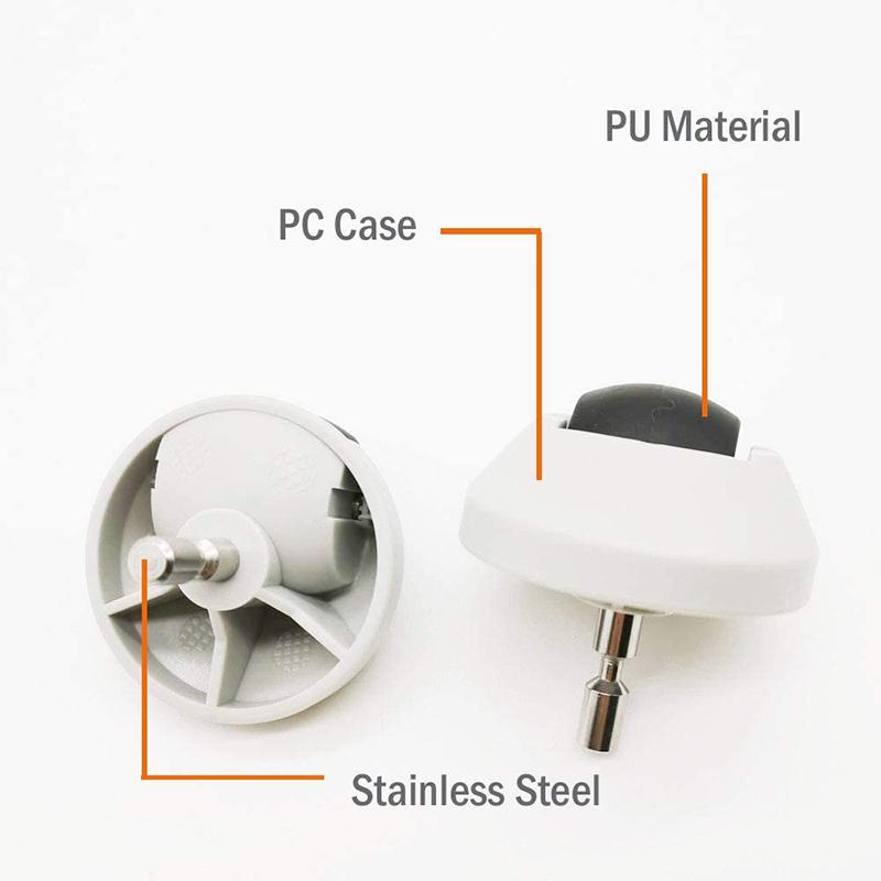 Front Wheels For Xiaomi MIJIA 1C 1T / MI Robot Vacuum Mop / Dreame F9 Steering Wheel Module Caster Replacement Accessories