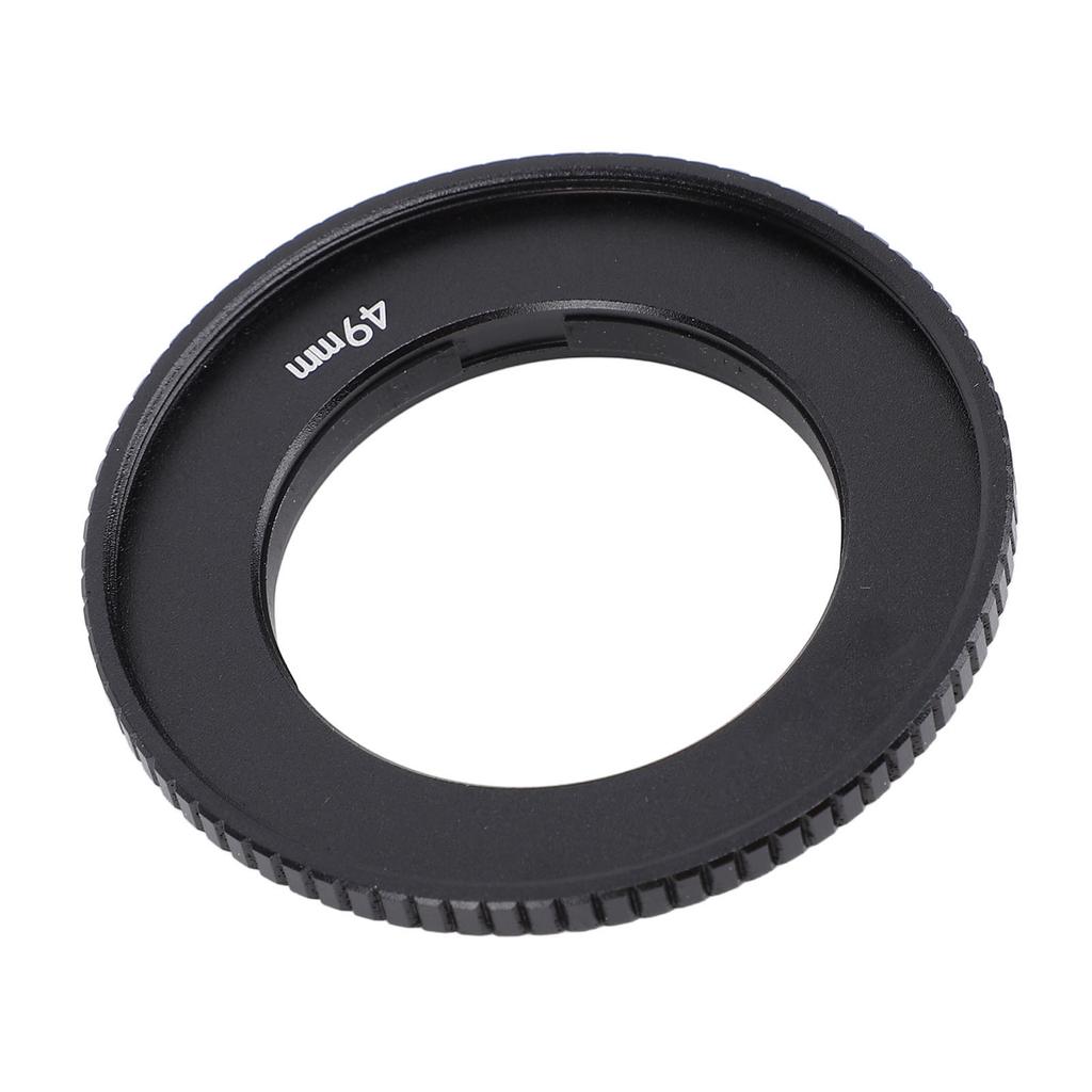 Action Camera Filter Adapter Ring Aluminum Alloy 49MM Lens Adapter Ring for Action4