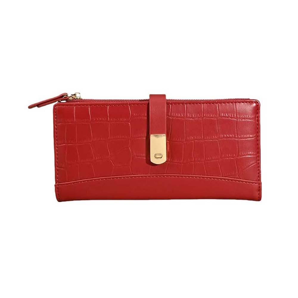 Large Capacity Women Purse Wallets PU Leather Money Bag Portable PU Coin Purse  Shopping