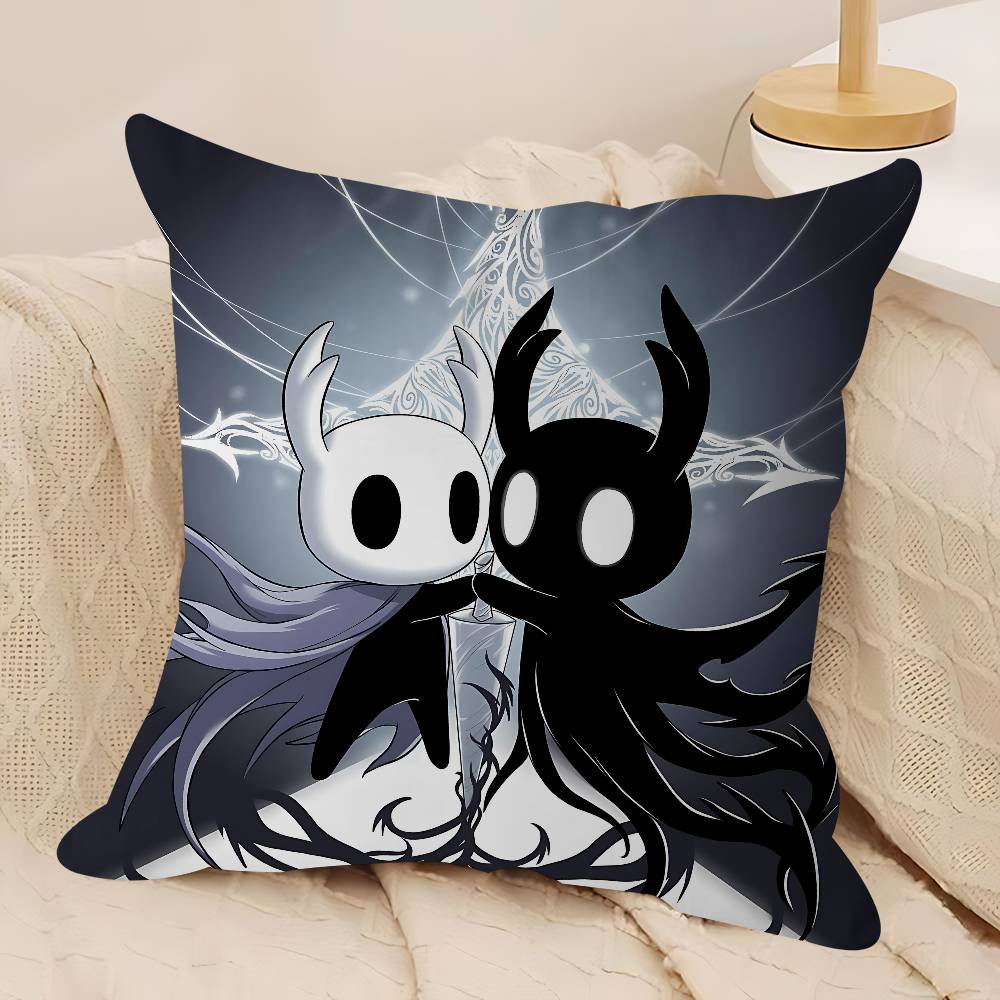 H-Hollow Knight Kissenbezug 30x50 Polyester Sofakissen Dekorative Wurfkissen Heimdekoration Kissenbezug