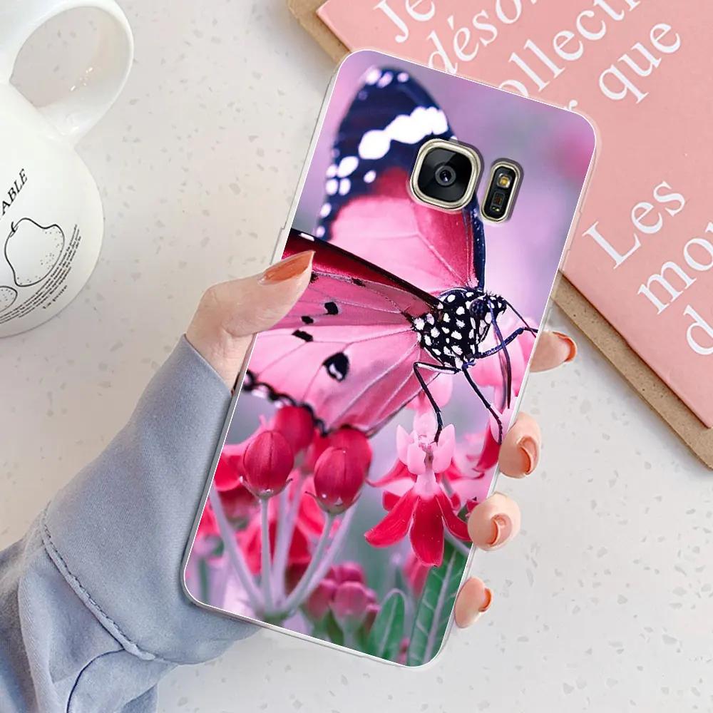 For Samsung Galaxy S7 Edge Case Cover Shockproof Back Phone Case For Samsung Galaxy S7 Edge S6 S6 Edge Plus Silicon Clear Bumper