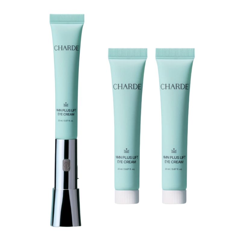 [SHARDE] NMN Plus Lift Eye Kit (+2 Refills & Device) Eye Cream + Device + Refill Set