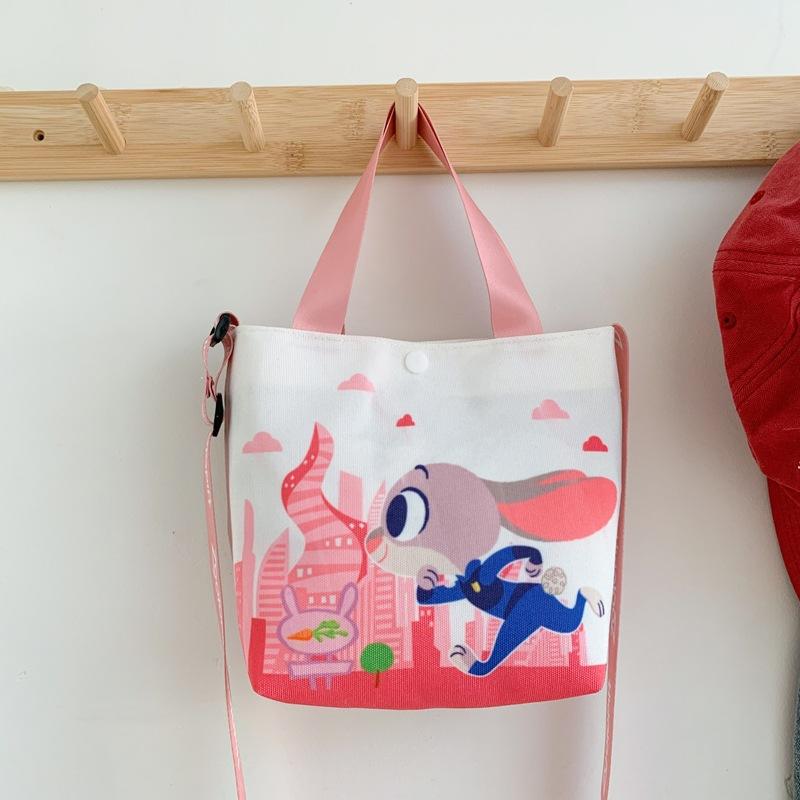 Printed Handbag for Children, Lightweight and Casual, Fox-shaped Crossbody Bag, Single Shoulder Bag for Boys and Girls