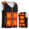 Inotenka Electric Heated Heater Large Sizes Front and Back Independent Temperature Lightweight Fleece Electric Heated USB Insulates Vest, Innerwear,