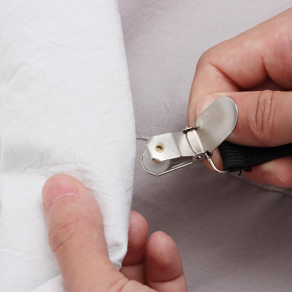 Slip-Resistant Bedding Holder Straps Mattress Clip Belt Grippers Elastic Fastener Bed Sheets Buckle