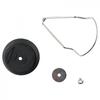 Protective Gasket Lawn Mower Fittings Red Steel Lithium Battery