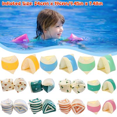 Arm Swimming Ring for Kids Boys Girls Adult Inflatable Floating Arm Sleeve Beach Water Play Toys Pool Arm Floaters Swim Arm Ring