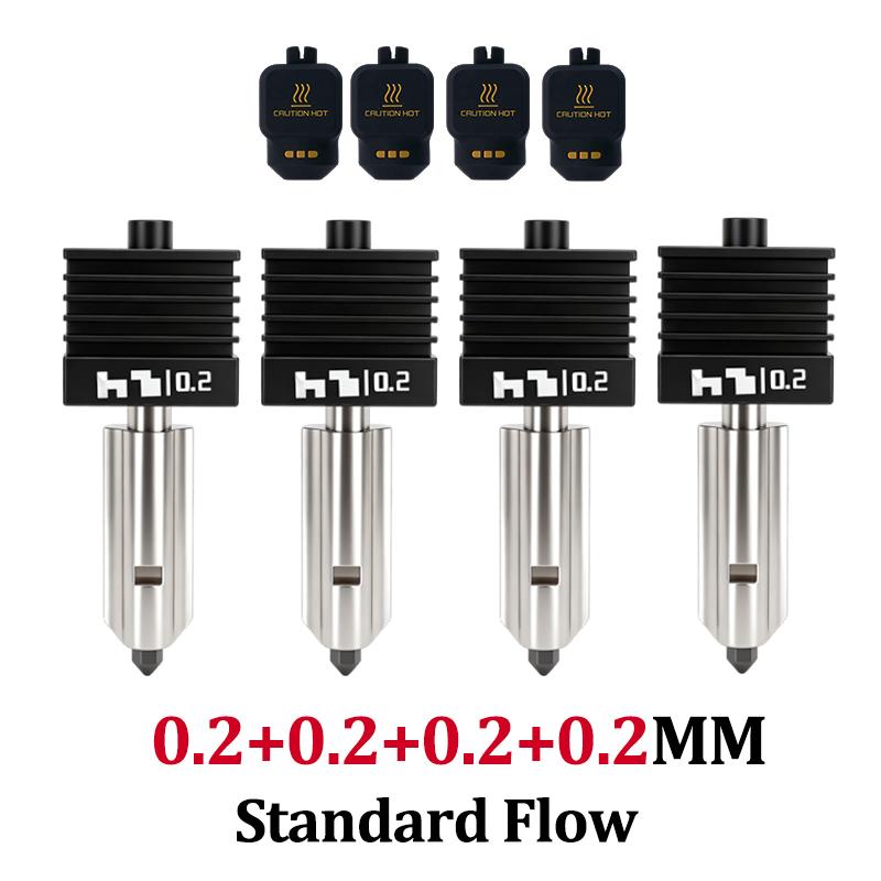 For Bambu X2D P2S H2S Hotend For Bambu Lab Quick Swap Extruder Hardened Steel Print Head P2S Hotend Heating Assembly Replacement