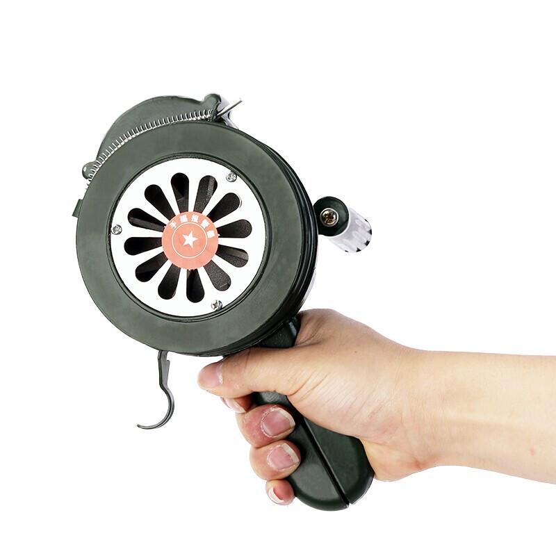 WURONG High Decibel Hand-Crank Manual Air Raid Siren