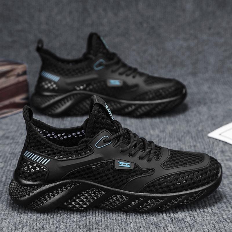 

Men s shoes large size 4645 large mesh shoes men s summer hollow trendy shoes student mesh sports casual shoes men 39