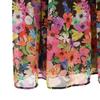TOCCA Made In Japan Floral No Sleeve Knee-length Dress 4 Black Women Used