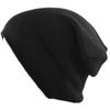 Big Head Circumference Solid Color Thread Hat Big Head Monochrome Knitted Hat Cotton Thread Men's Hat Winter Thermal Hat