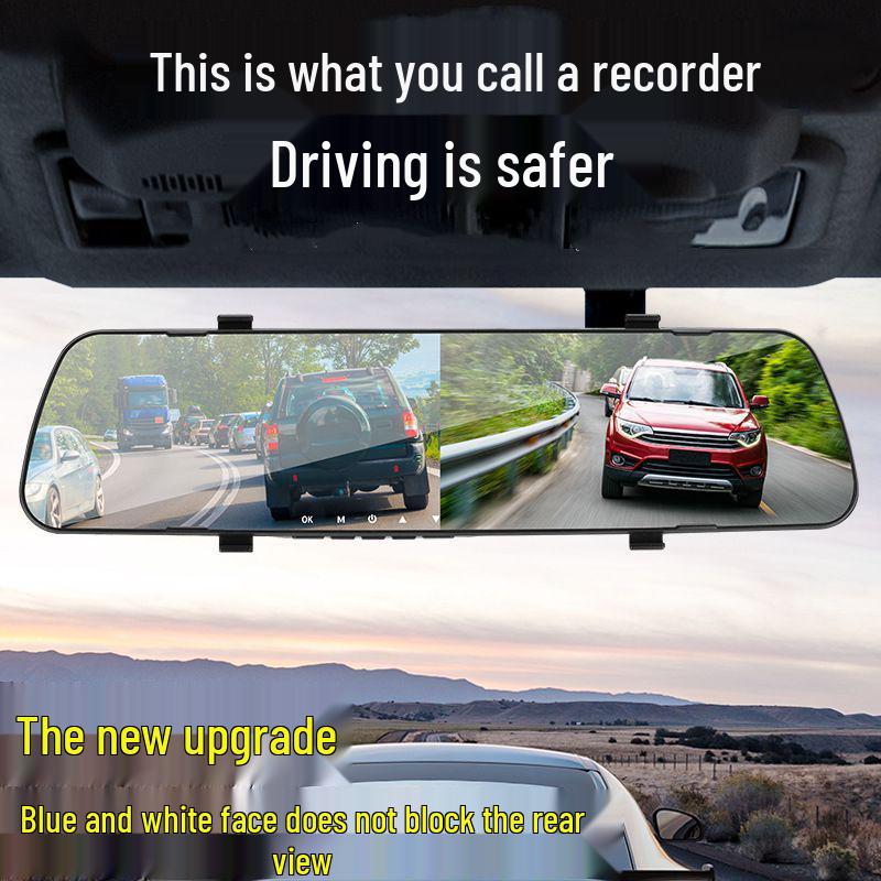 2025 Dual Lens Wireless Dash Cam with Loop Recording, Reversing Image & Night Vision - No Installation Needed (Front & Rear)