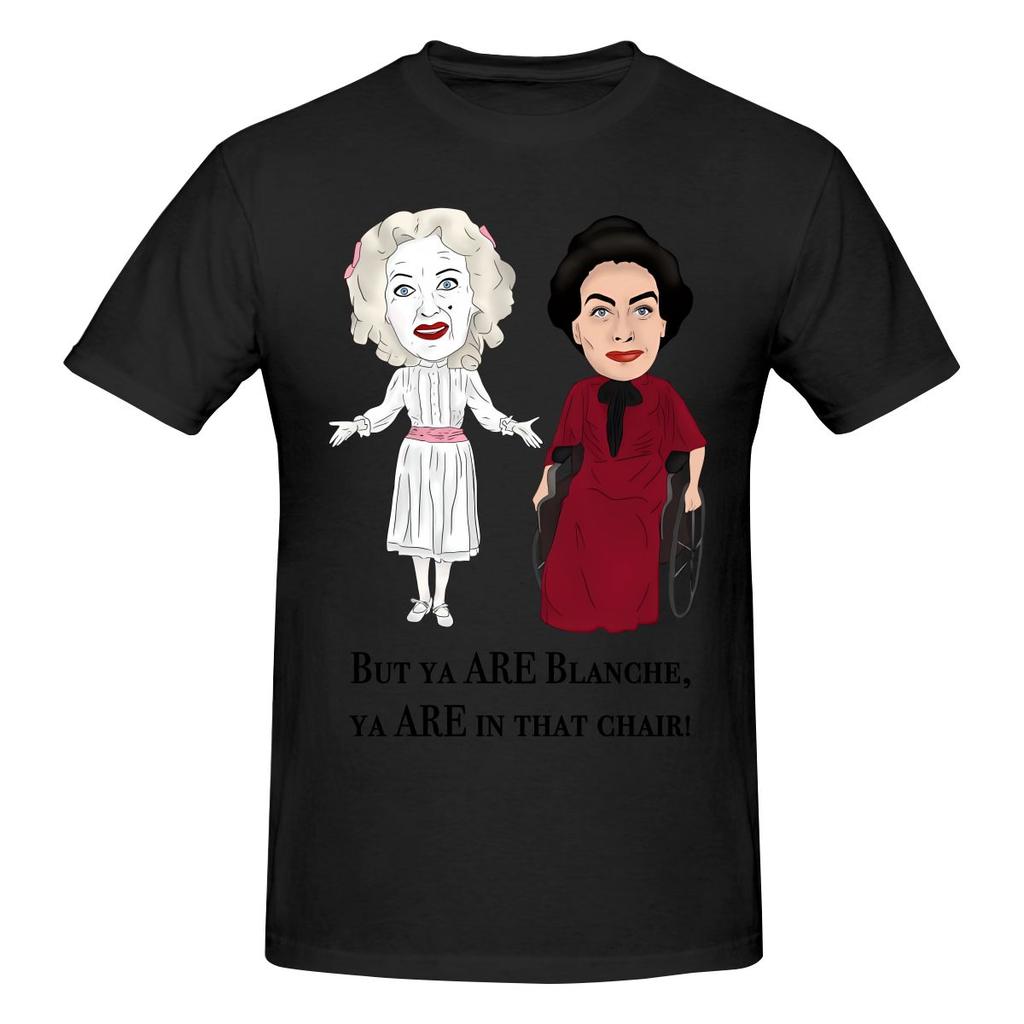 Lustiges Was geschah mit Baby Jane Bette Davis Joan Unisex Gedrucktes T-Shirt Unisex T-Shirt Kawaii