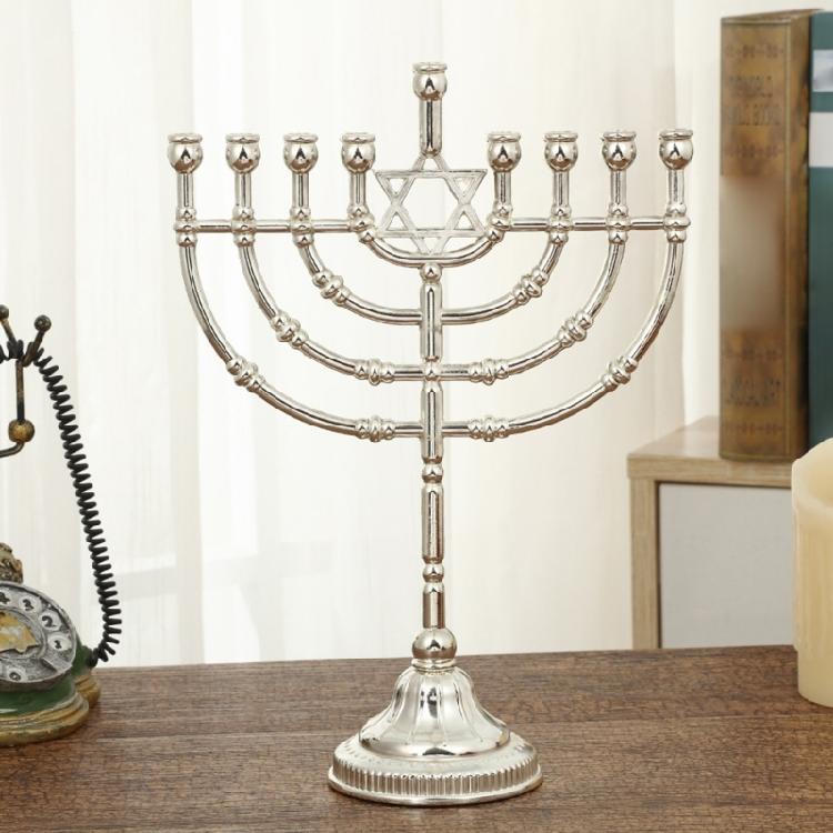 9 Branch Candleholder Elegant Table Centerpieces Romantics Candle Stand Dining Table Ornament for Living Room Banquet