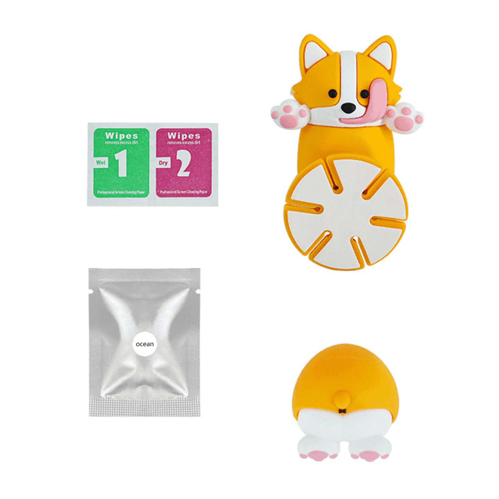 

Качающаяся собака салон автомобиля отражатели заднего вида смотровое устройство подвесной ароматизатор украшение для автомобиля с функцией качающейся головы B жёлтый