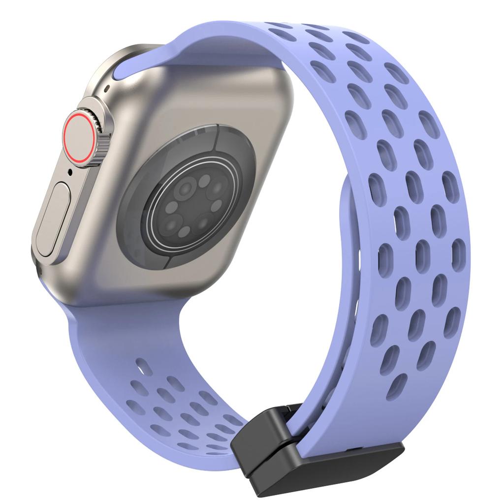 Magnetic Strap For Apple Watch Ultra Band 49mm 44mm 45mm 41mm 40mm 42mm 38mm Silicone Correa Bracelet iWatch Series 8 Se 7 6 5 4