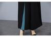 Completo pantalone a gamba larga da donna: Set Estivo a Due Pezzi con Fiocco 2025, Elegante e che Non Dimostra l'Età.