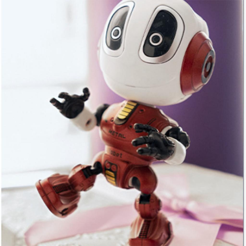 Mini Robot Talking Toy Alloy Intelligent Touch Control Recorded Conversation Charging Robot Kids