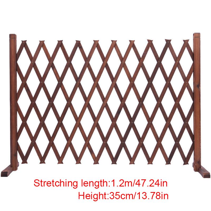 

1 шт. Регулируемое ландшафтное ограждение для украшения двора, антикоррозийный деревянный забор 0.35m
