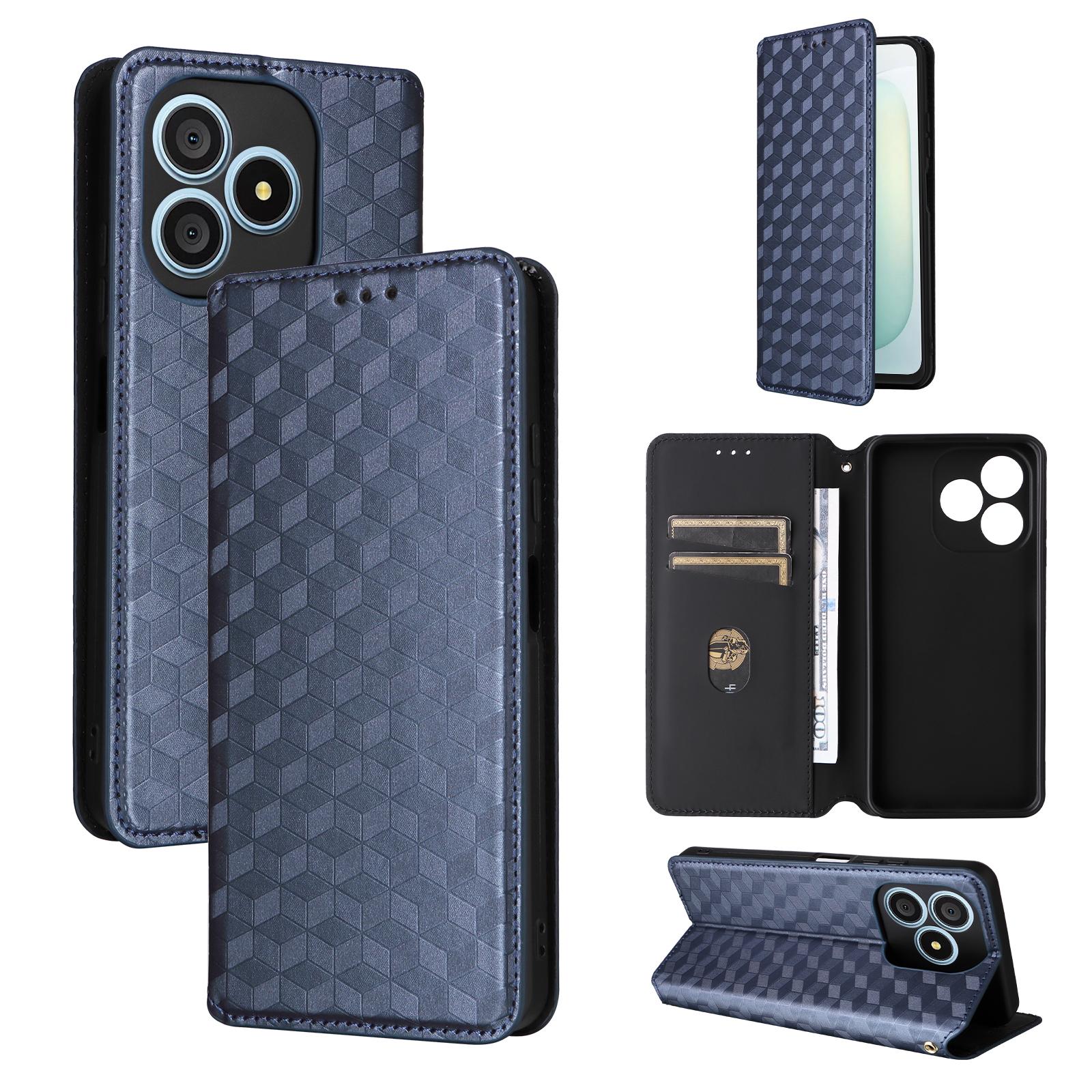

Чохол-книжка для Blackview Wave 9C зі Шкіри PU, Захист всього корпусу [Блокування RFID], Чохол-гаманець for Blackview Wave 9C синій