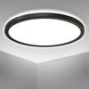 LED Ceiling Light - B.k.licht - Ultra-flat 28mm - 18W - 2400lm - Neutral White Light