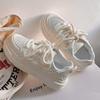 Sneakers Women Trends 2024 Summer New White Lace Mesh Women's Jogging Shoes Platform Female Designer Shoes Zapatos De Mujer