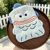 Children's Cute Cartoon Penguin Hanging Kitchen Hand Towel - Water Absorbent, Quick Drying Coral Fleece