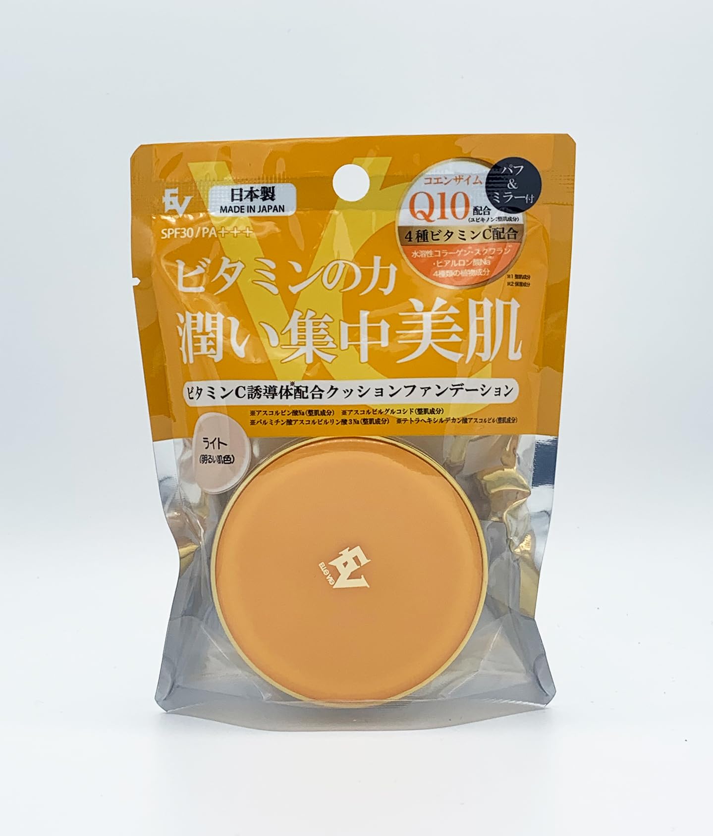 Vitamin C cushion foundation derivative-infused (light)