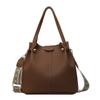 Bag Women's Korean High-end Bucket Bag 2025 New Bag Summer White Crossbody Bag Women's Handbag