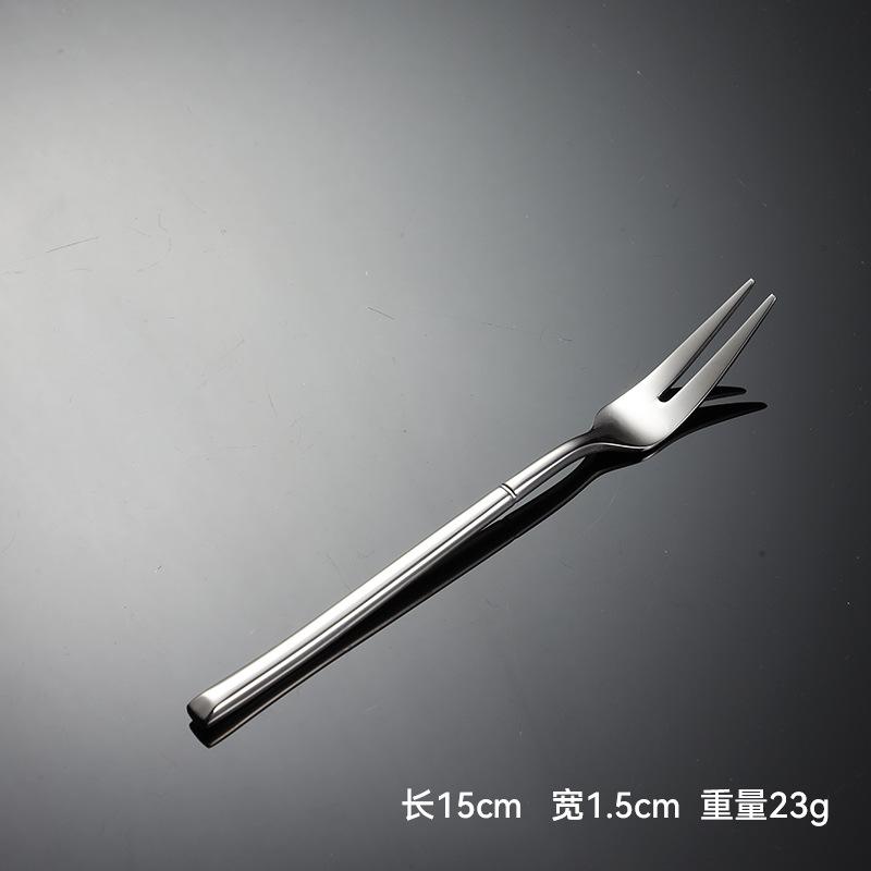 304 stainless steel knife, fork, spoon, western tableware, multi-specification knight mirror polished square handle, company gifts